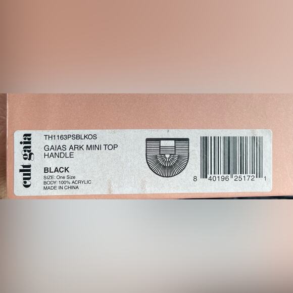 Cult Gaia Ark Mini Acrylic Handbag – Iconic Top Handle Clutch Purse - Picture 4 of 10